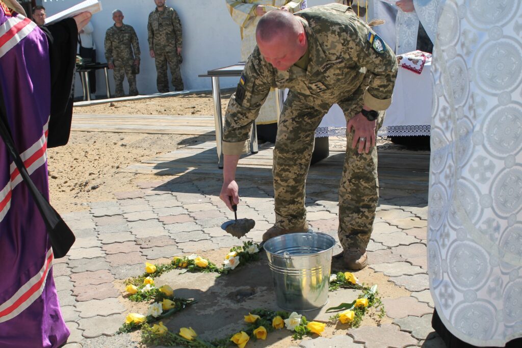 На території військової частини Білгорода-Дністровського зведуть храм
