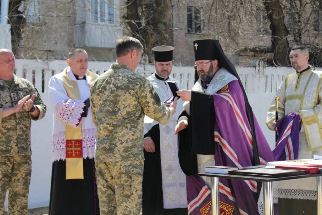 На території військової частини Білгорода-Дністровського зведуть храм