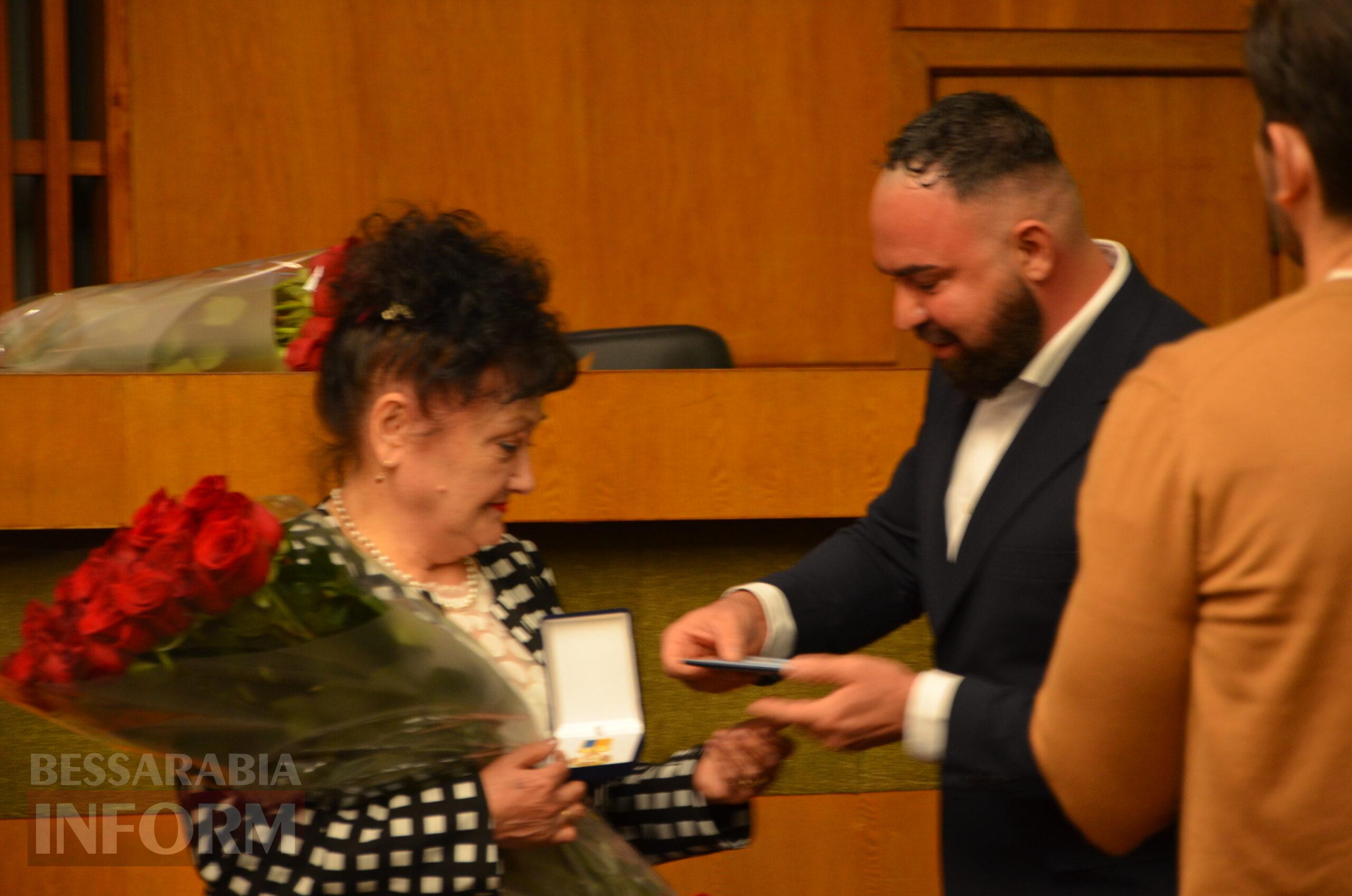 Почесні громадяни Ізмаїла на церемонії. Ізмаїл, Одеська область