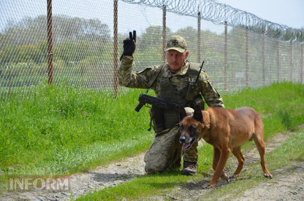 Вартові кордону: тандем кінолога Ізмаїльського прикордонного загону та службового собаки Нагіра