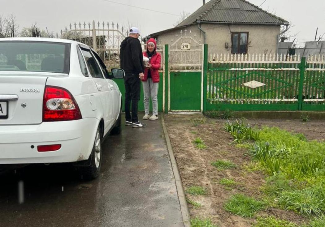 У Кілійській громаді Фонд "Добра та Любові" привітав родини військовослужбовців з Великоднем