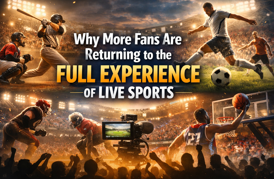 Why More Fans Are Returning to the Full Experience of Live Sports