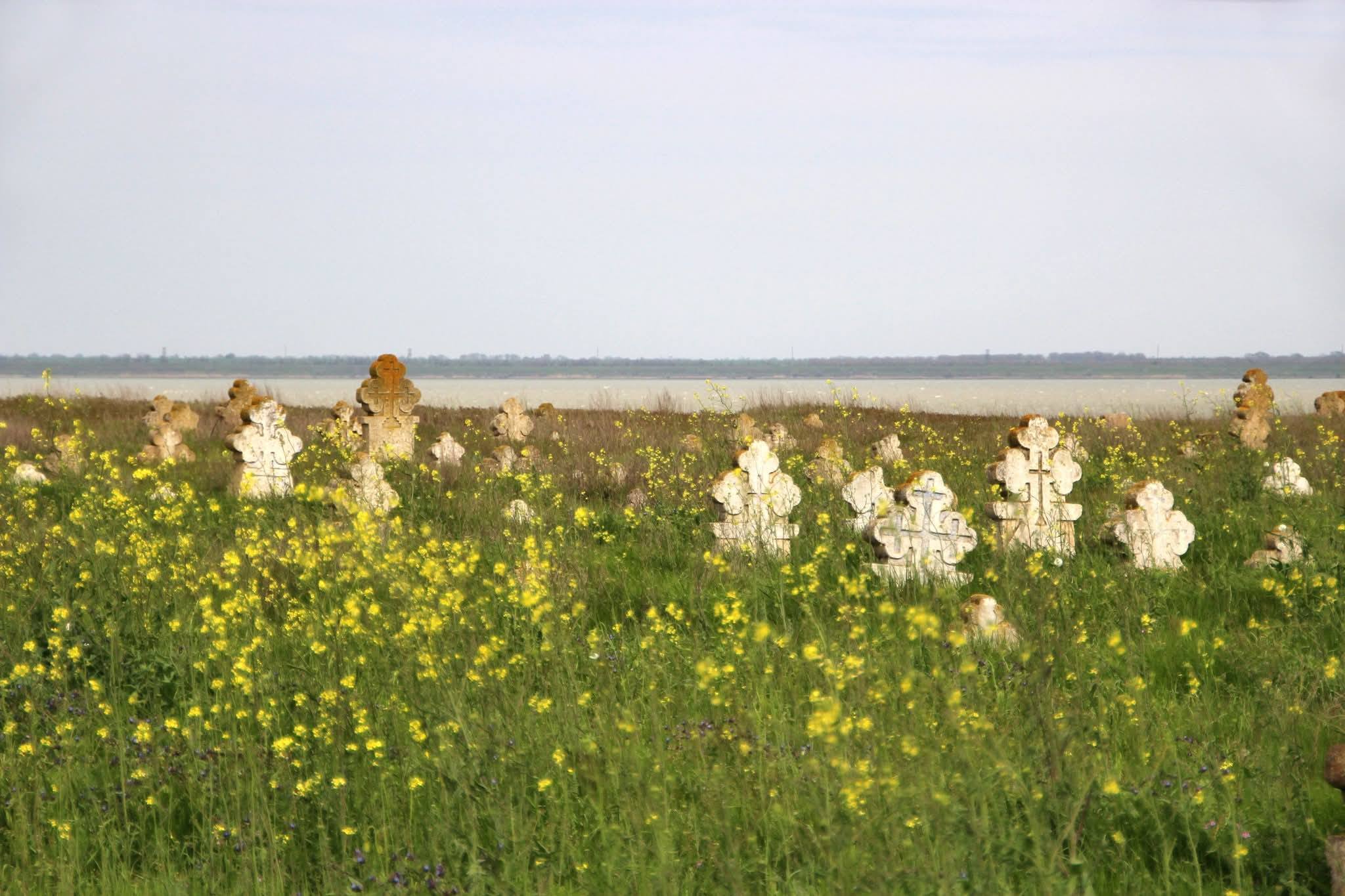 Цвинтар буджацьких козаків на півдні Одещини, який забирає озеро Сасик, намагатимуться врятувати