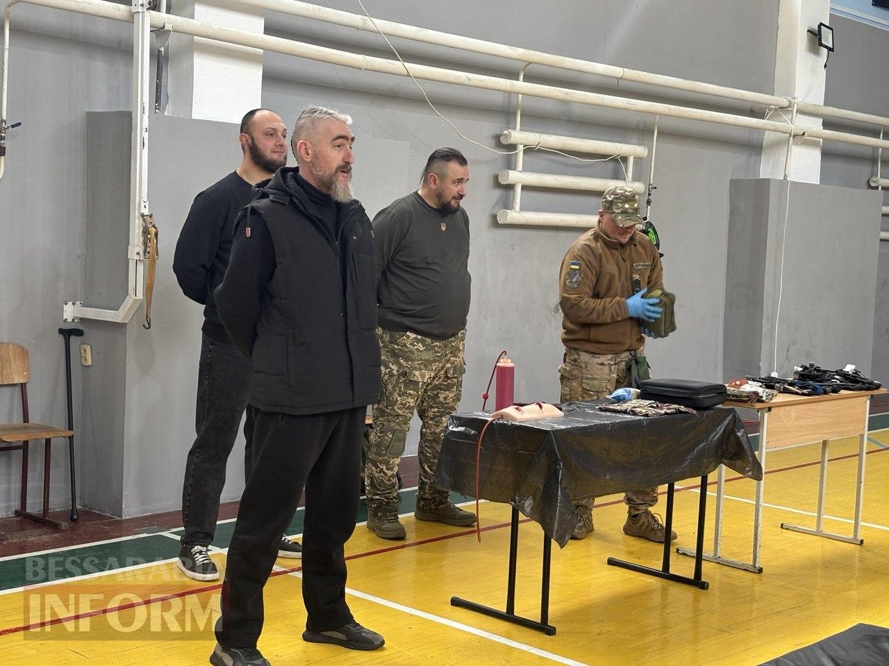 Гартовані досвідом: в Ізмаїлі для студентів МАУП бойові інструктори провели тренінг з тактичної медицини