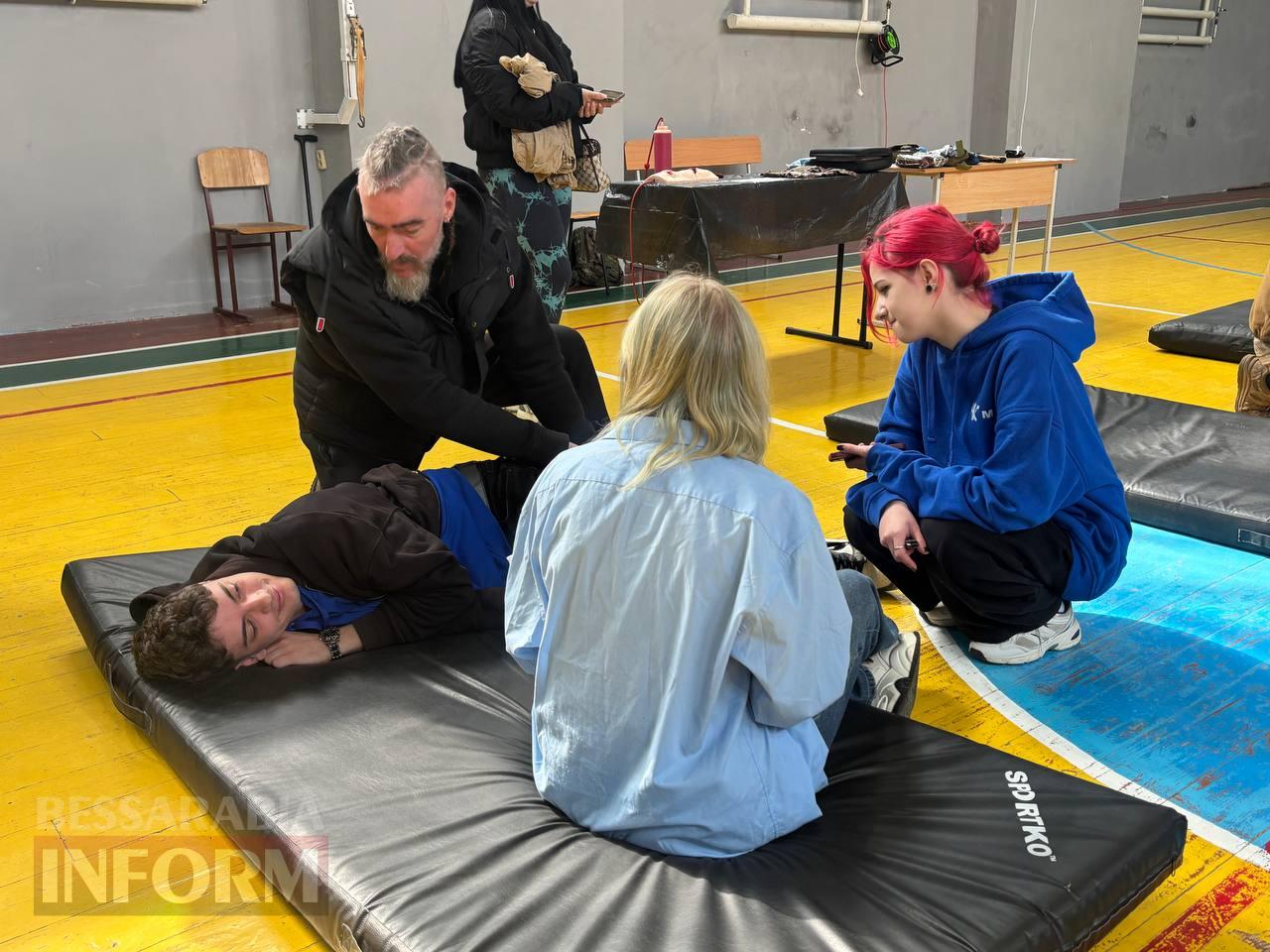 Гартовані досвідом: в Ізмаїлі для студентів МАУП бойові інструктори провели тренінг з тактичної медицини