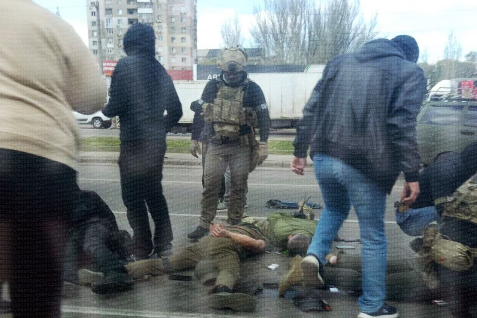 Погоня зі стріляниною: в Одесі СБУ затримала співробітників одного з районних ТЦК