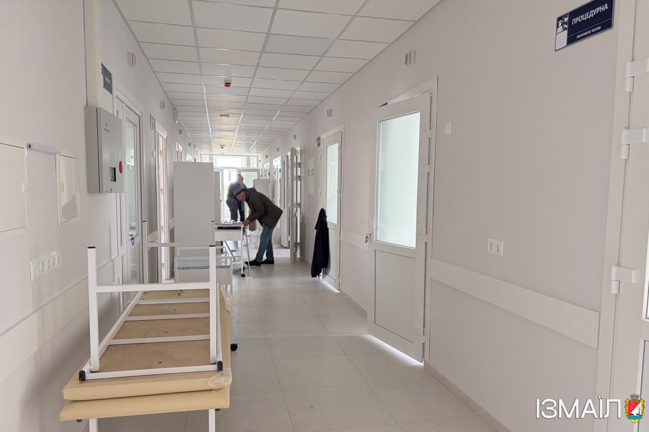 В Ізмаїльській міській лікарні завершено ремонт хірургічного відділення
