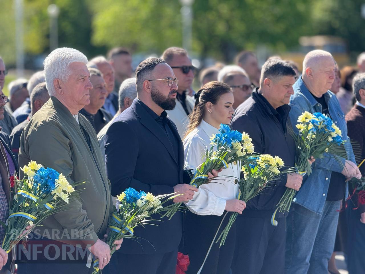 40 років болю та мужності: в Ізмаїлі вшанували пам’ять героїв Чорнобиля