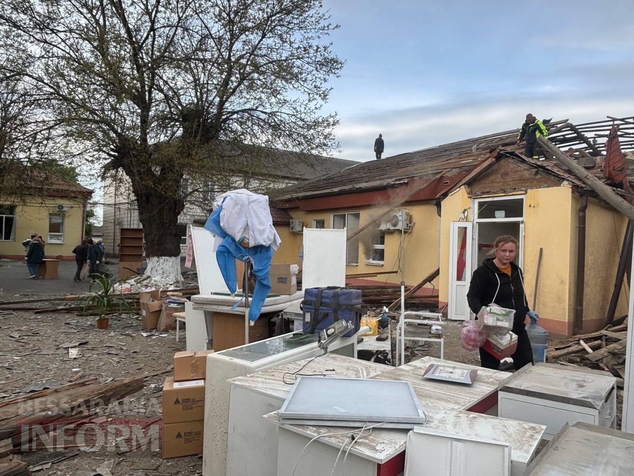 Удар по серцю медицини: в Ізмаїлі ворожий «шахед» вщент зруйнував приймальне відділення районної лікарні