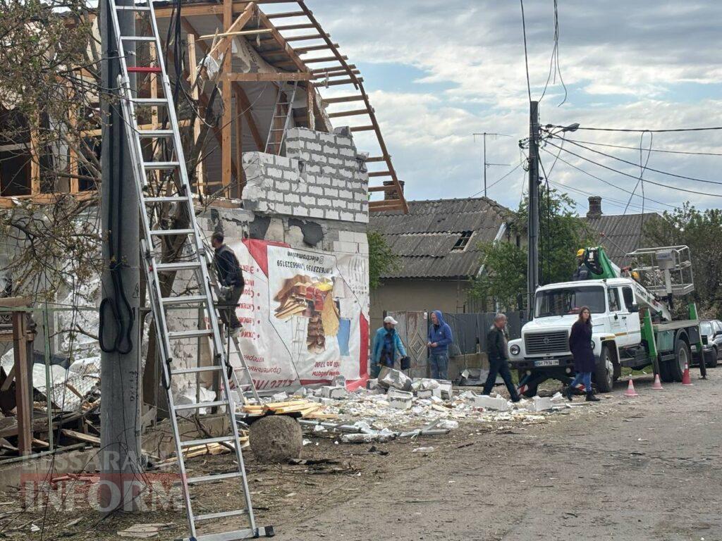 Ізмаїл ліквідує наслідки нічної ворожої атаки