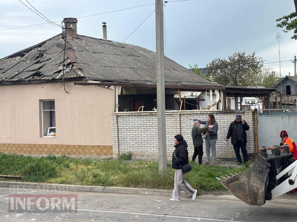 Ізмаїл ліквідує наслідки нічної ворожої атаки