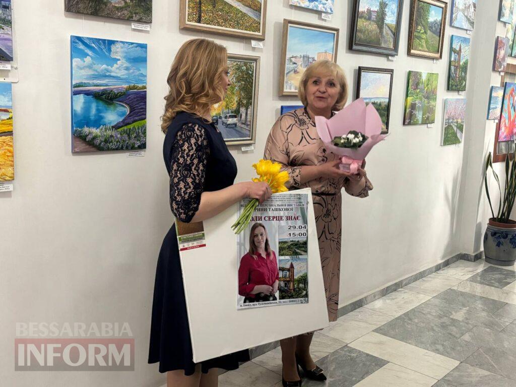 Світло крізь темряву: в Ізмаїлі відкрилася перша персональна виставка Ірини Ташкової