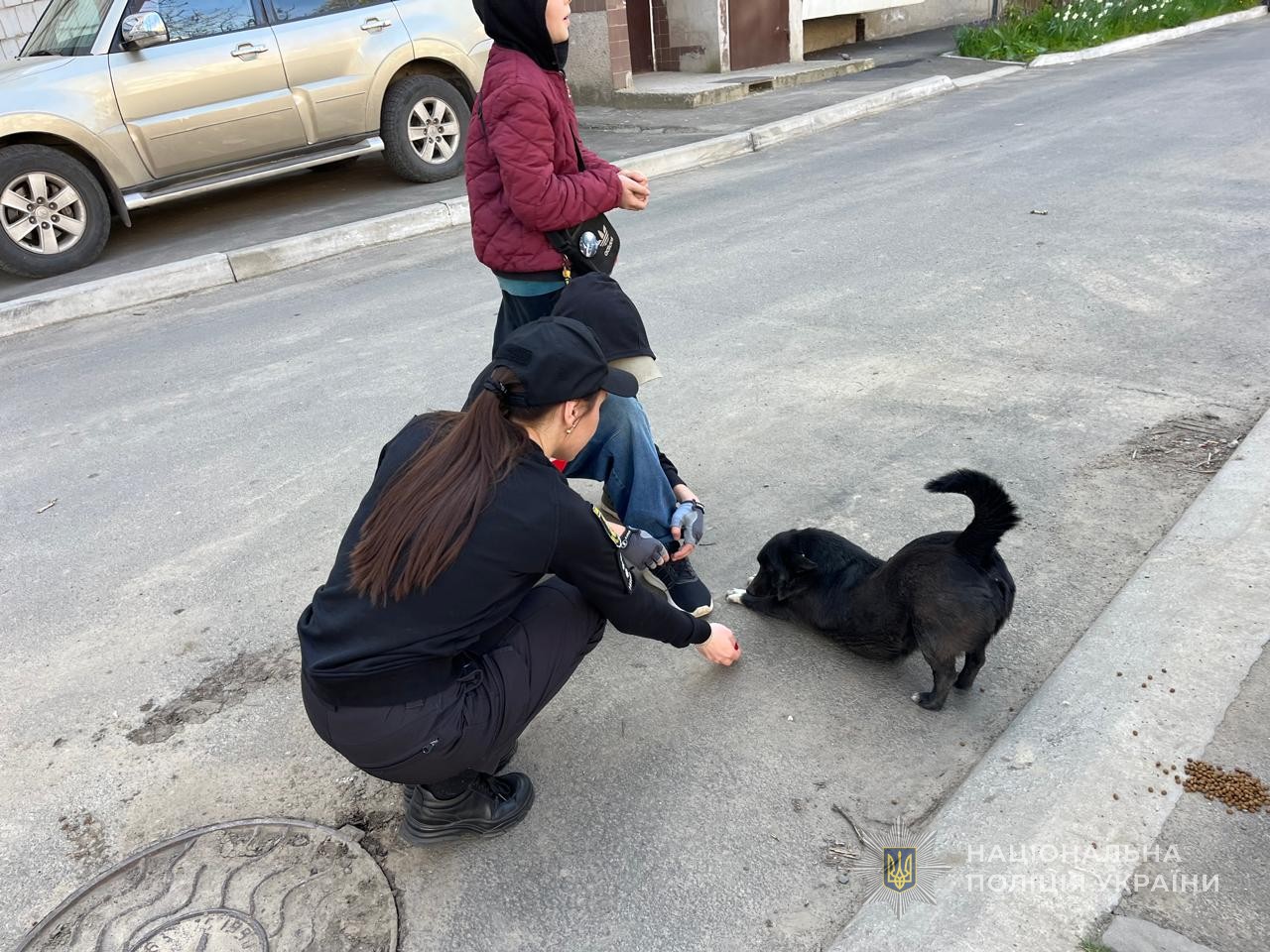 Ізмаїльські поліцейські зробили доброю традицією турботу про безпритульних тварин