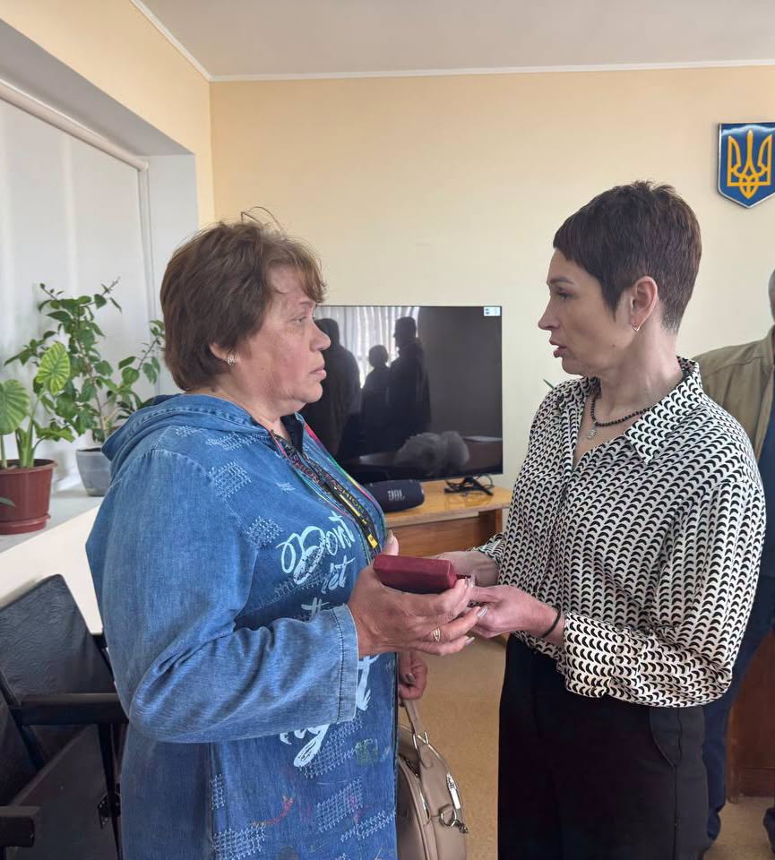 У Ренійській громаді родині полеглого Героя вручили посмертну нагороду