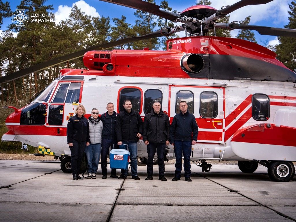 Для порятунку малюка вперше за час повномасштабного вторгнення ДСНС піднімала авіацію