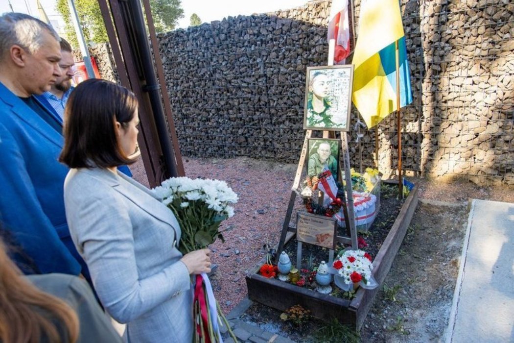 В Україну з першим офіційним візитом прибула лідерка білоруської опозиції