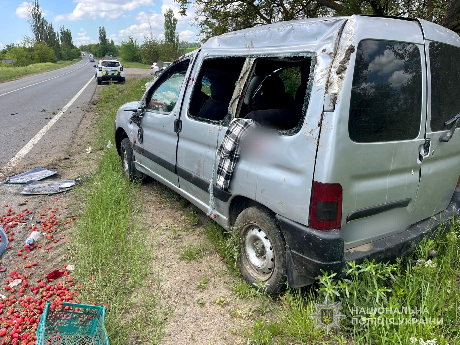 Жителька Кілії влаштувала ДТП на трасі Одеса-Рені: постраждали її діти