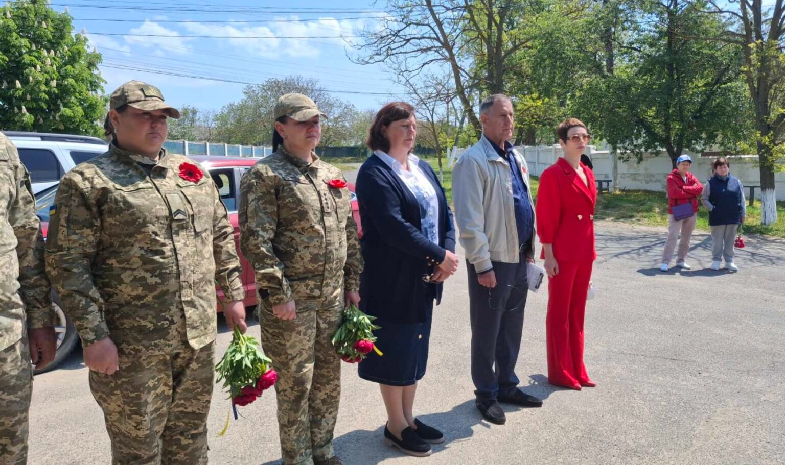 У селі Ренійської громади відкрили Алею Слави та банер на честь загиблого Героя