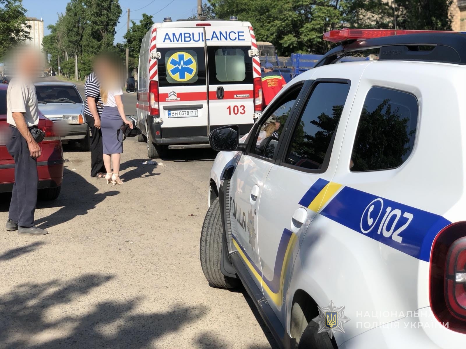 У Білгороді-Дністровському внаслідок ДТП постраждав мопедист