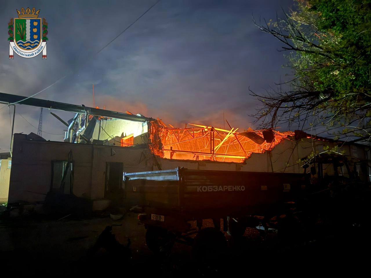 Стало відомо, що постраждало в Ізмаїлі внаслідок нічного ворожого обстрілу