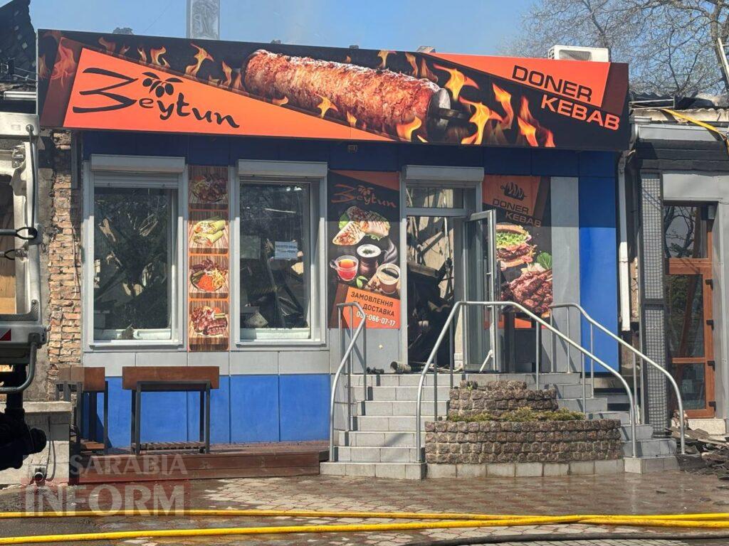 В Ізмаїлі горіли одразу два кафе