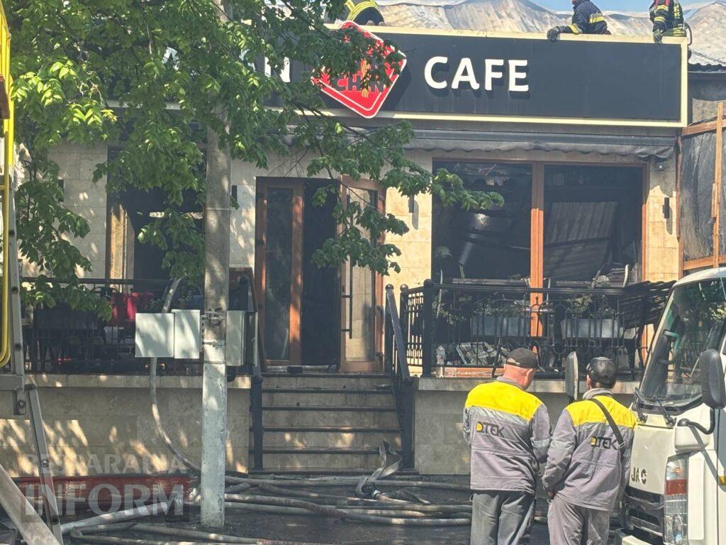 В Ізмаїлі горіли одразу два кафе