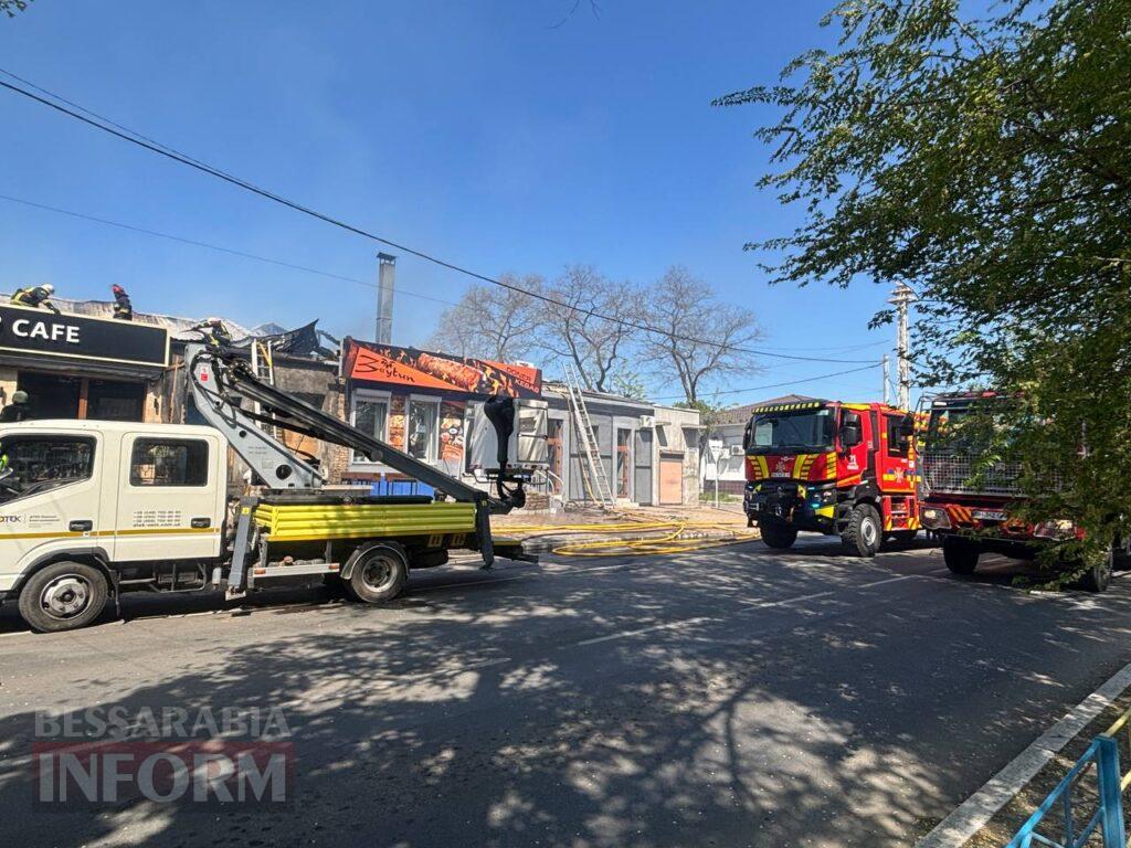 В Ізмаїлі горіли одразу два кафе