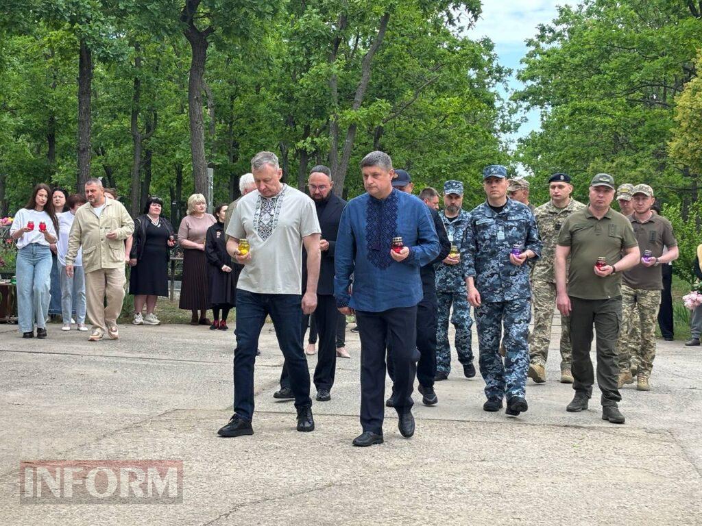 У День Героїв в Ізмаїлі вшанували пам’ять полеглих захисників України