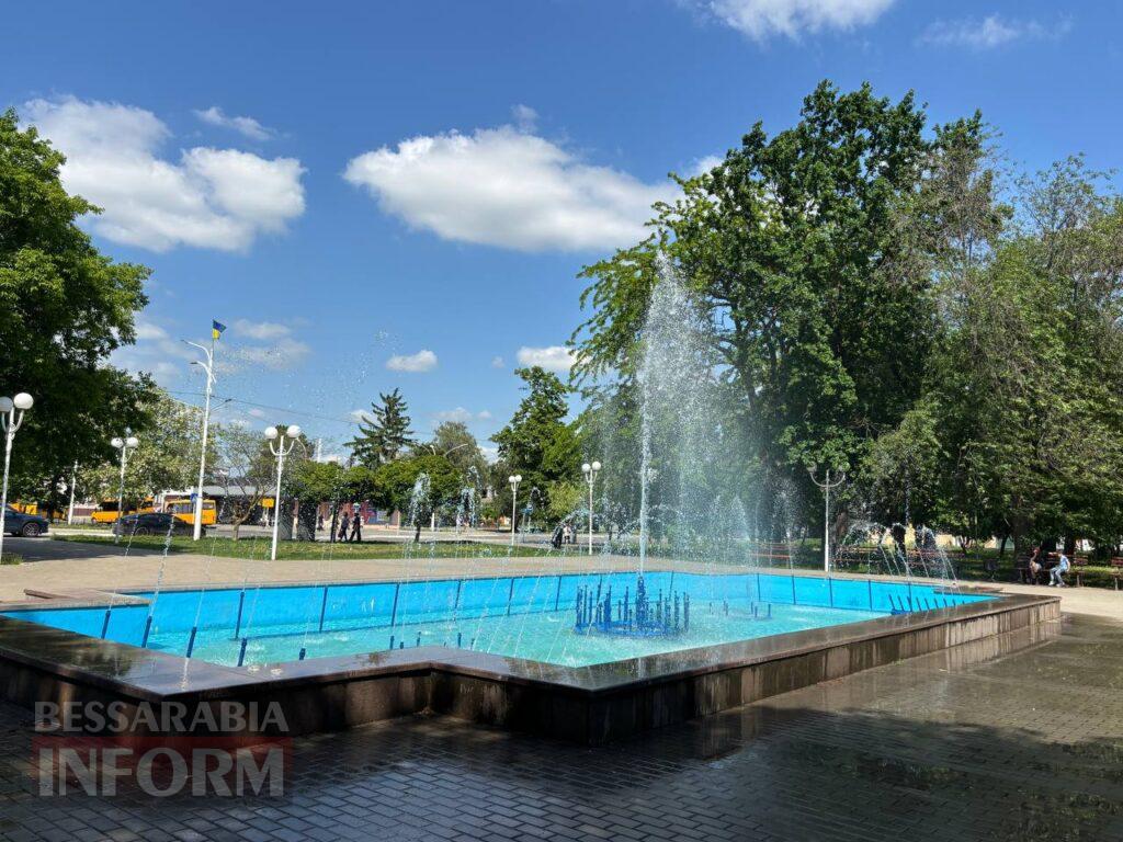 Головний фонтан Ізмаїла знову дарує прохолоду