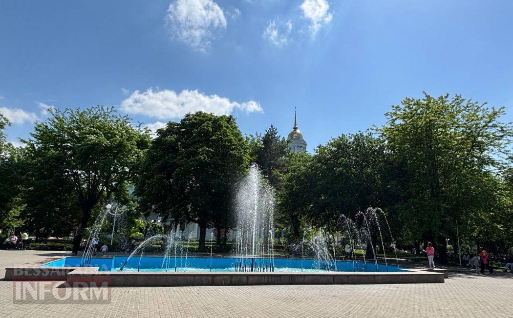 Головний фонтан Ізмаїла знову дарує прохолоду