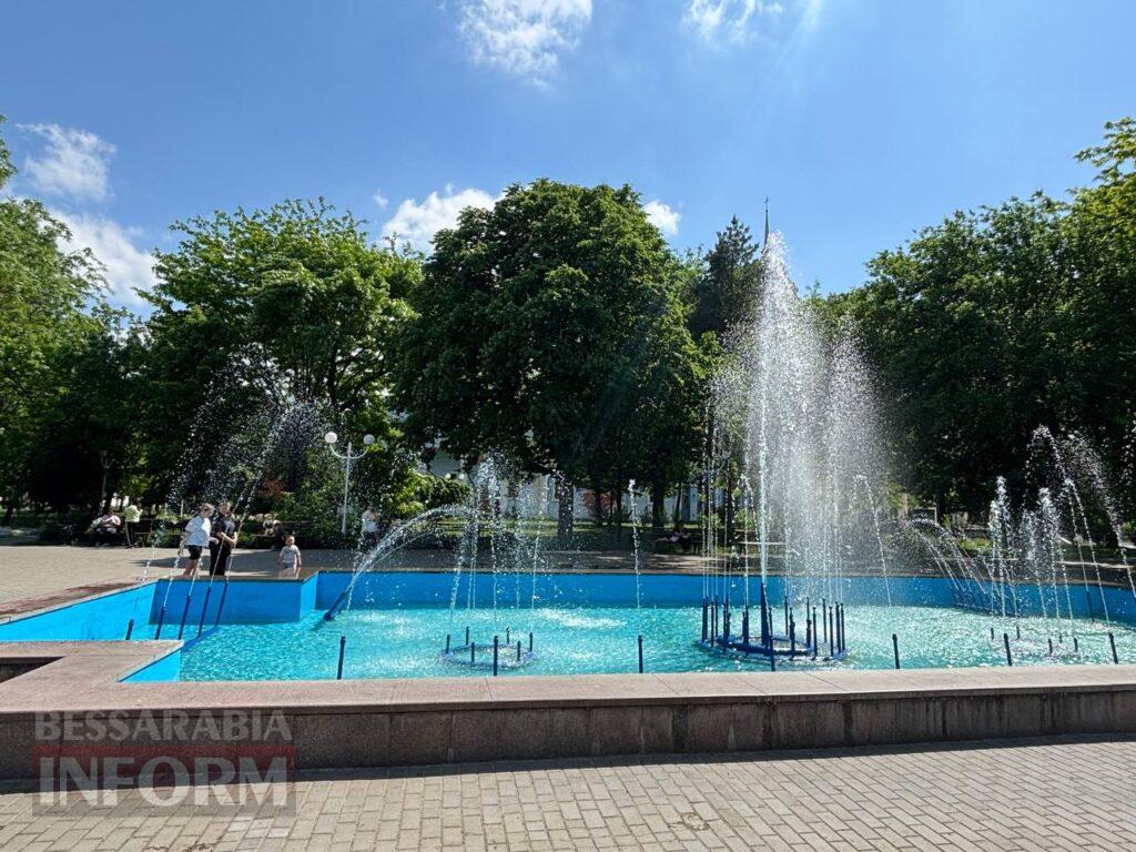 Головний фонтан Ізмаїла знову дарує прохолоду