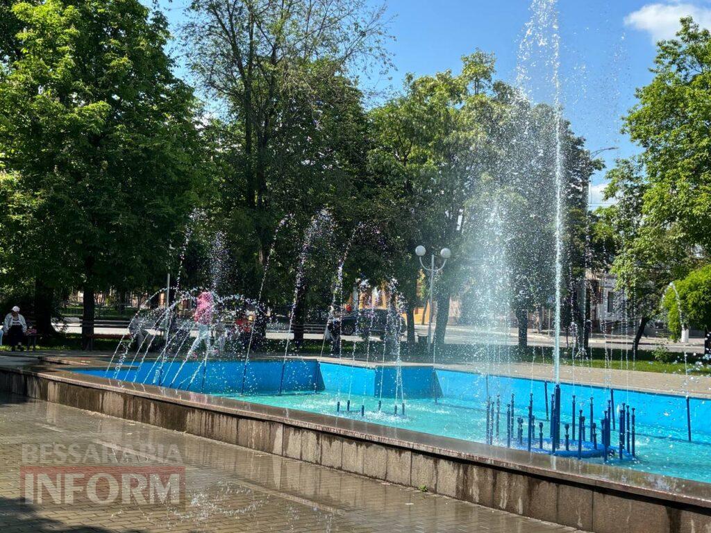 Головний фонтан Ізмаїла знову дарує прохолоду