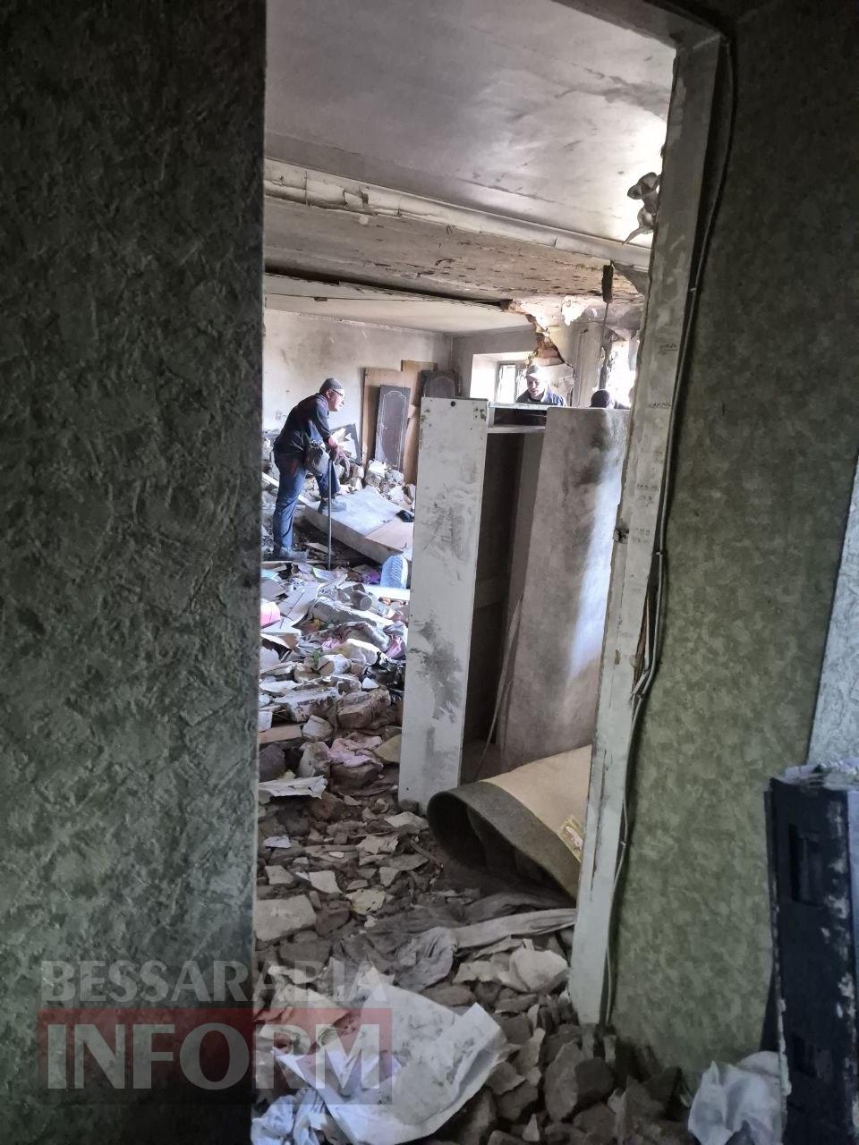Від квартири залишилися лише стіни на кухні: жертва атаки на Ізмаїл відтворила події жахливої ночі