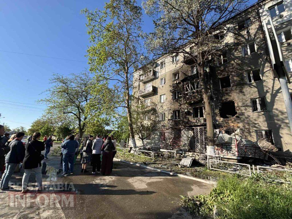 Масована атака на Ізмаїл: “шахеди” били по будинках. Є постраждалі