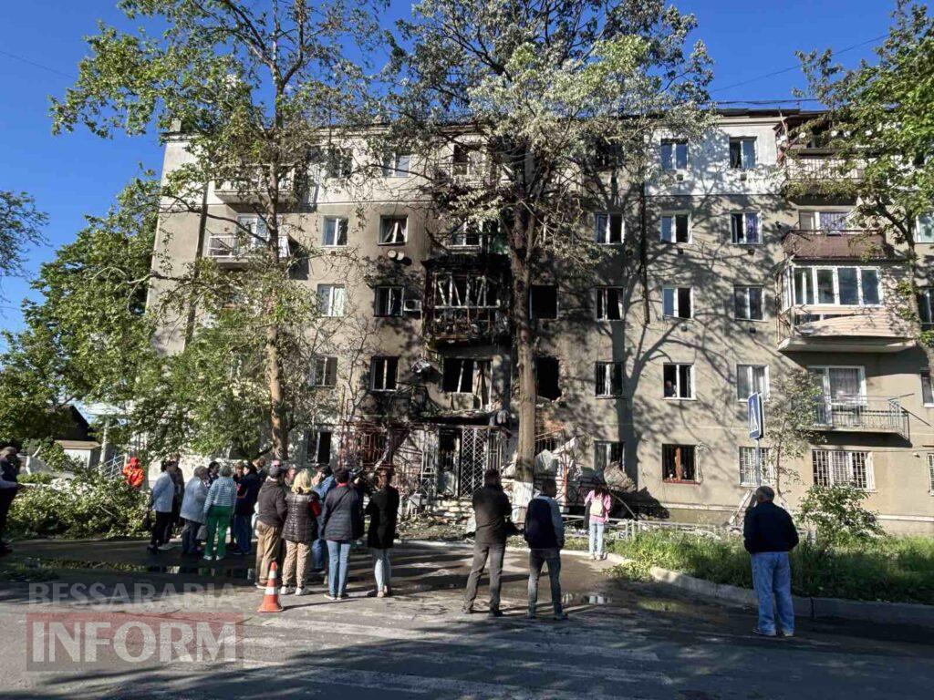 Масована атака на Ізмаїл: “шахеди” били по будинках. Є постраждалі