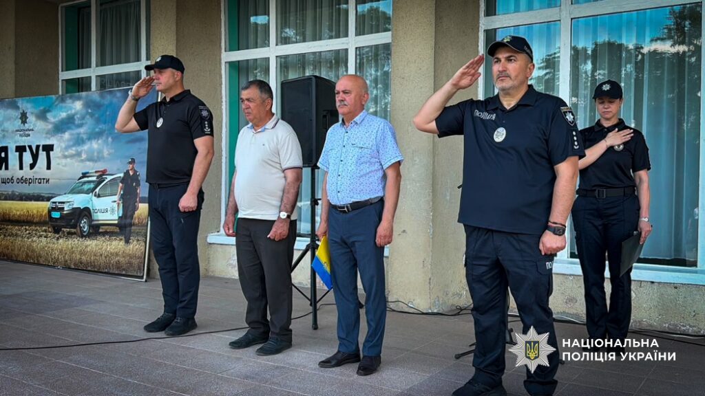 На Болградщині урочисто відкрили ще дві поліцейські станції