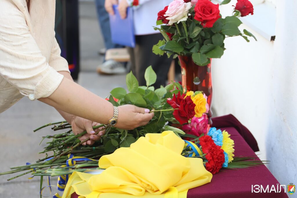 Ізмаїл увічнив ще одного свого Захисника: у навчальному центрі відкрили дошку Валерію Степанову