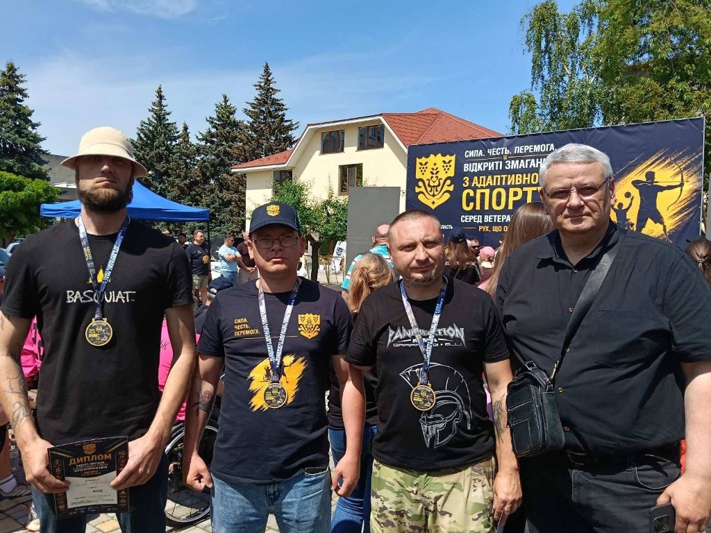 Ветерани з Кілійської громади здобули призові місця на змаганнях з адаптивних видів спорту
