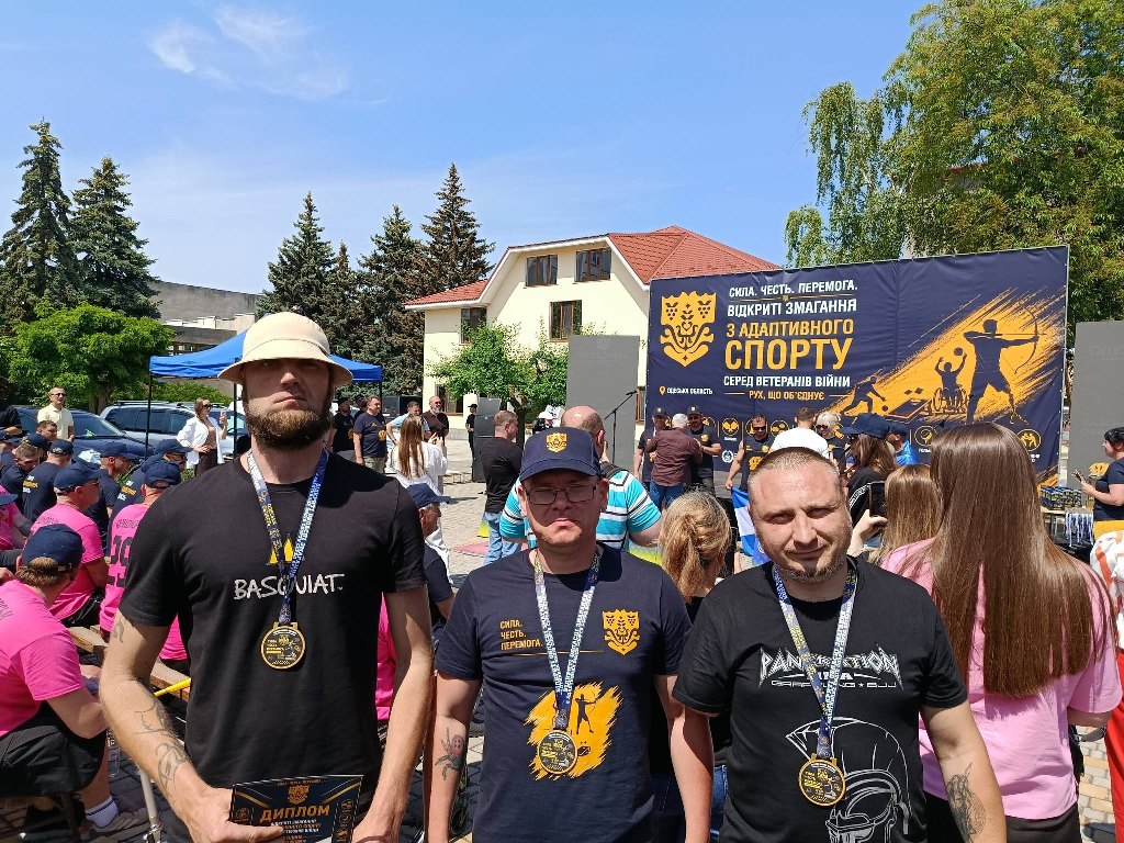 Ветерани з Кілійської громади здобули призові місця на змаганнях з адаптивних видів спорту