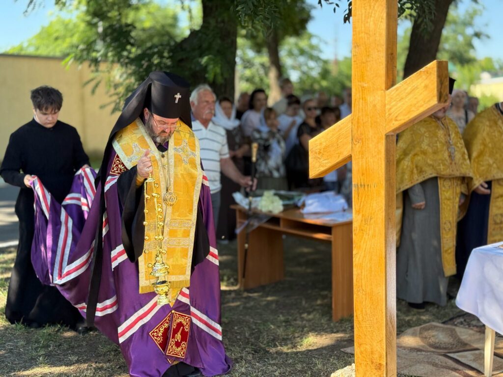 Історична подія: в Ізмаїлі освятили землю та заклали капсулу під перший храм ПЦУ
