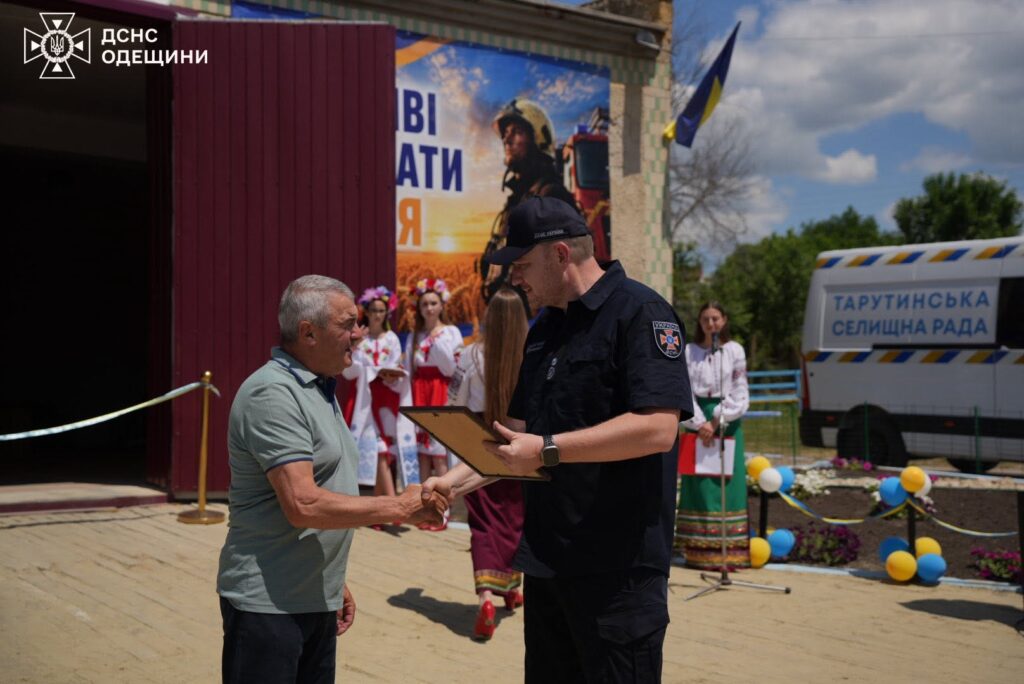 У Болградському районі відкрили новий підрозділ пожежної охорони