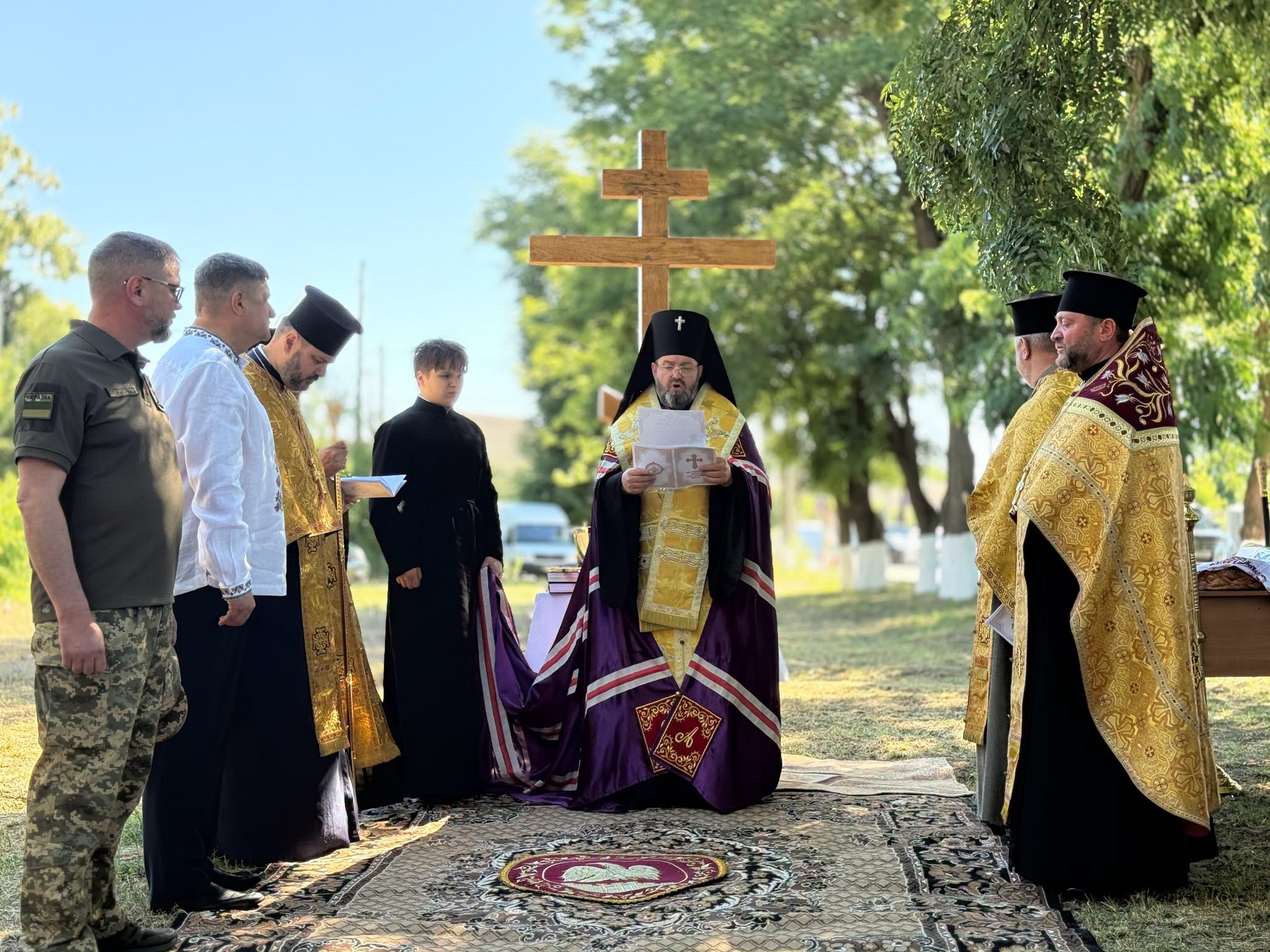 Історична подія: в Ізмаїлі освятили землю та заклали капсулу під перший храм ПЦУ