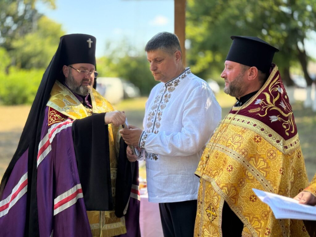 Історична подія: в Ізмаїлі освятили землю та заклали капсулу під перший храм ПЦУ