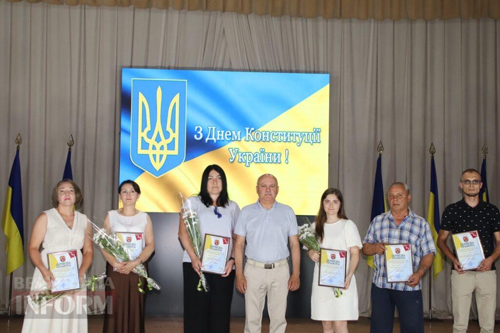 Болград відзначив 30-річчя Конституції України урочистостями, нагородами та словами вдячності Захисникам
