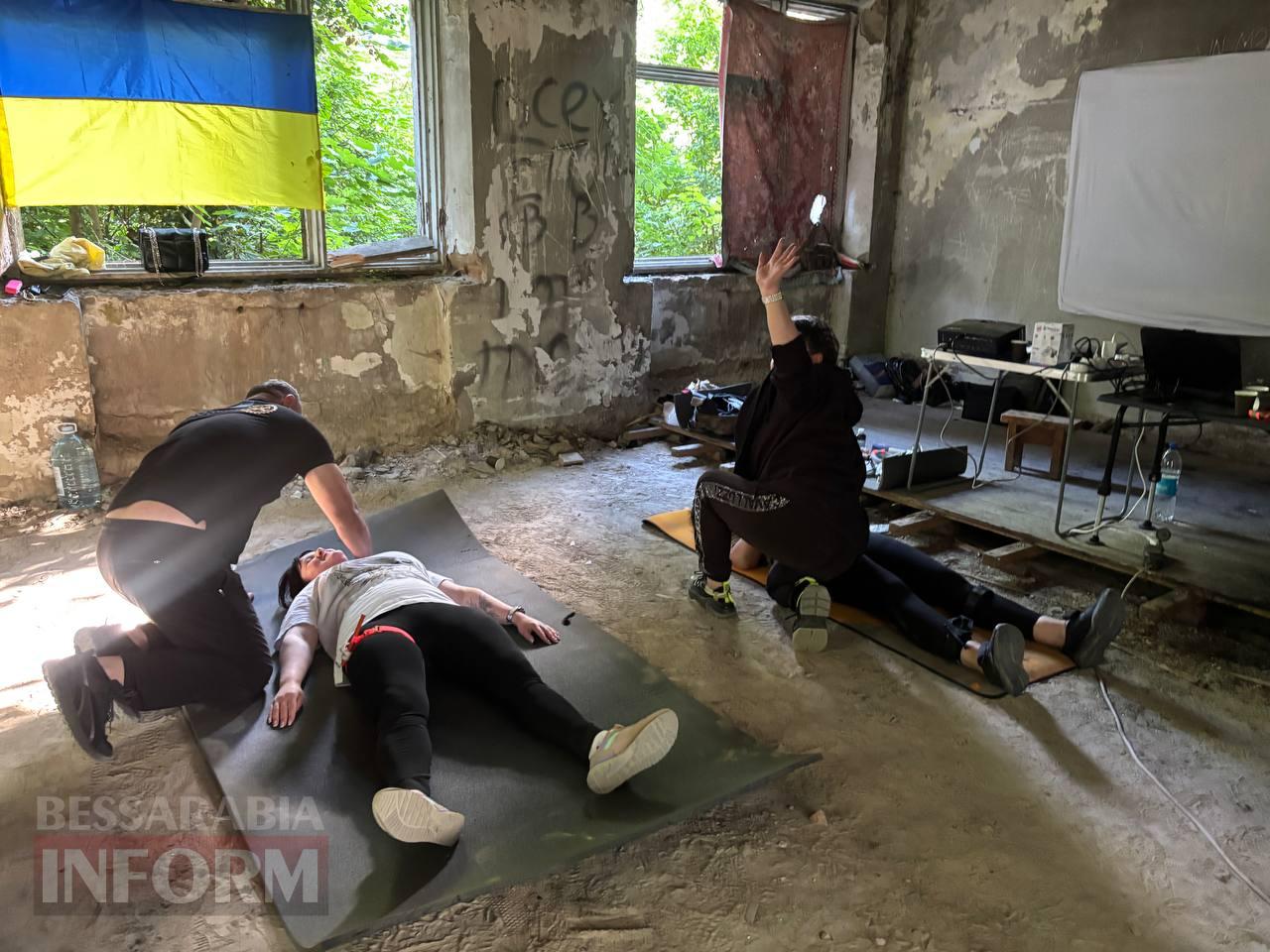 Вишкіл під звуки вибухів: в Ізмаїлі провели реалістичні навчання з домедичної допомоги в умовах наближених до бойових