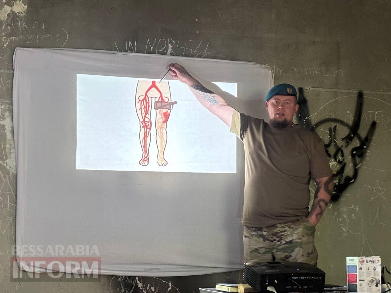 Вишкіл під звуки вибухів: в Ізмаїлі провели реалістичні навчання з домедичної допомоги в умовах наближених до бойових