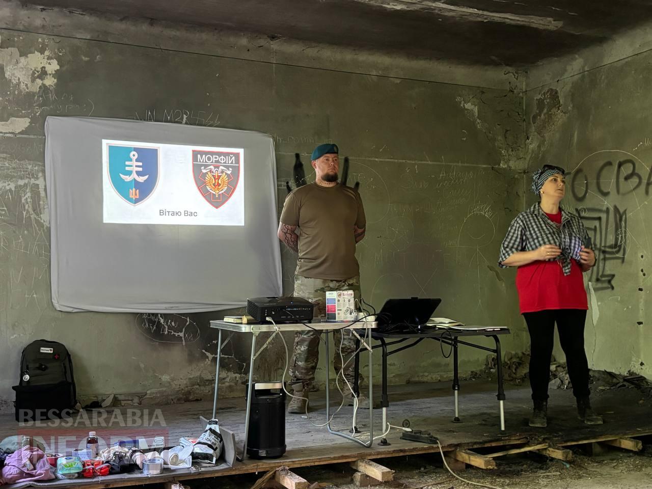 Вишкіл під звуки вибухів: в Ізмаїлі провели реалістичні навчання з домедичної допомоги в умовах наближених до бойових