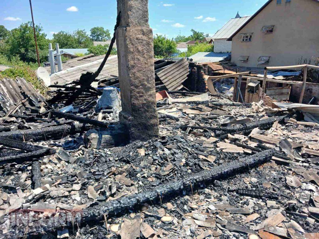 Господарка згорілого будинку у Болграді через вибух на «Новій пошті» розповіла про подію