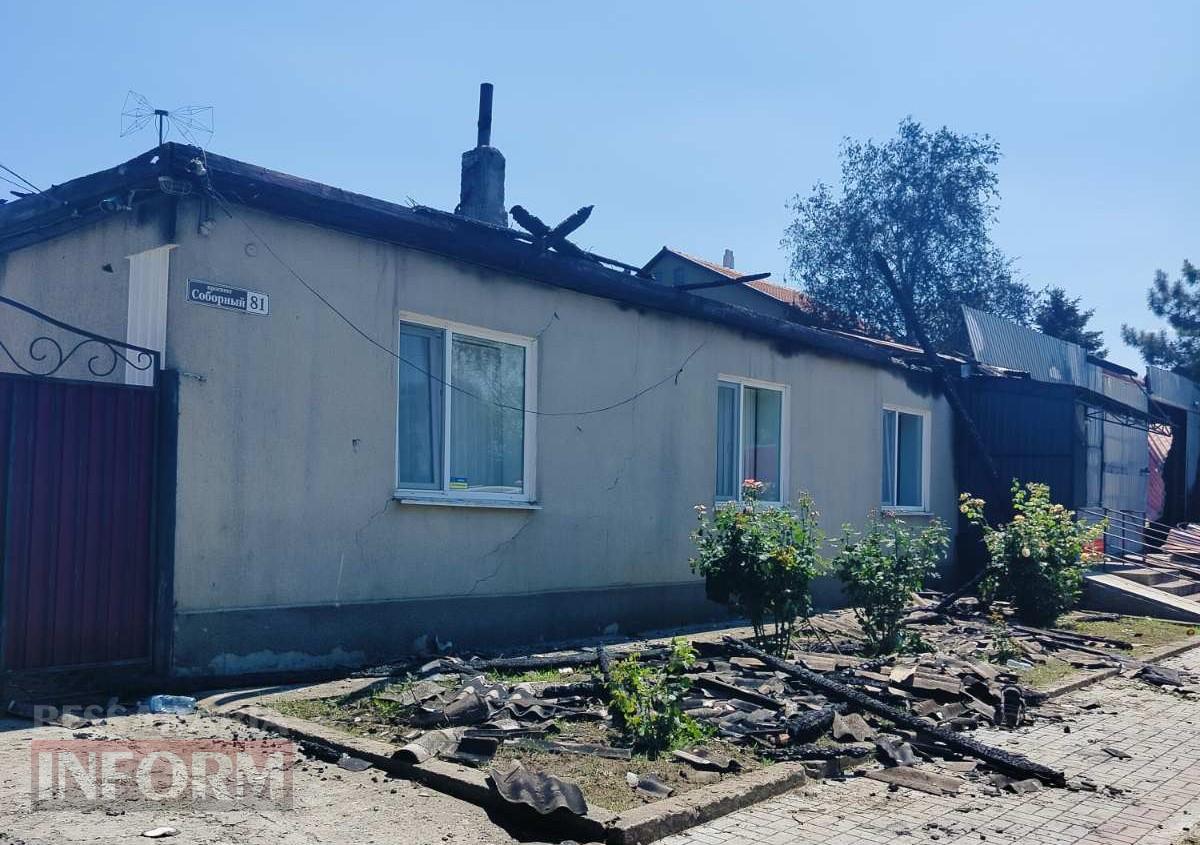 Господарка згорілого будинку у Болграді через вибух на «Новій пошті» розповіла про подію