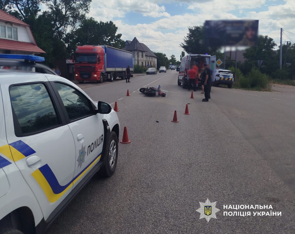 У Татарбунарах водій легковика не пропустив мотоцикліста: керманич двоколісника в лікарні